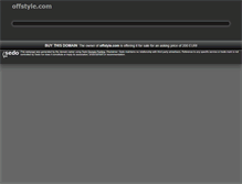 Tablet Screenshot of offstyle.com